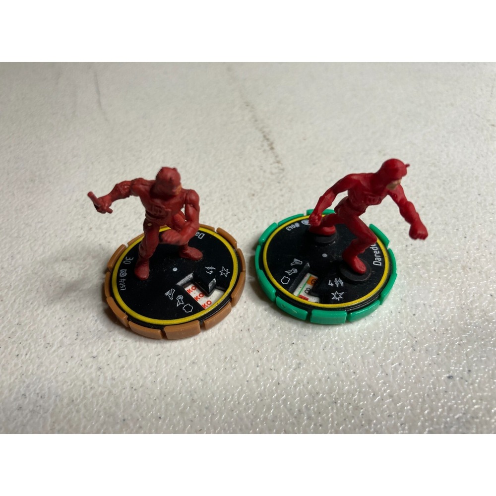 HeroClix Miniature Lot of 2 Wizkids 043 097 DareDevil Marvel RPG